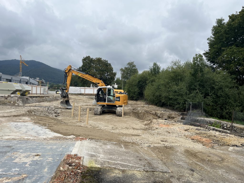 Bassecourt – démolition bâtiment Ruedin SA