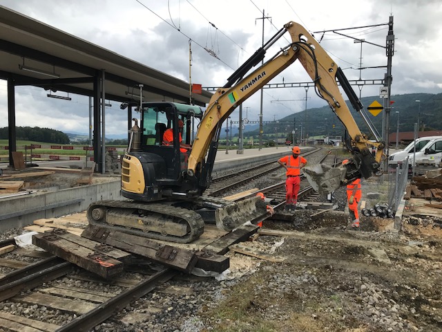 CFF Glovelier – Boncourt – Renouvellement des voies