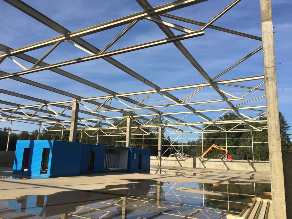 Bonfol lot 11 – démontage de la halle de stockage