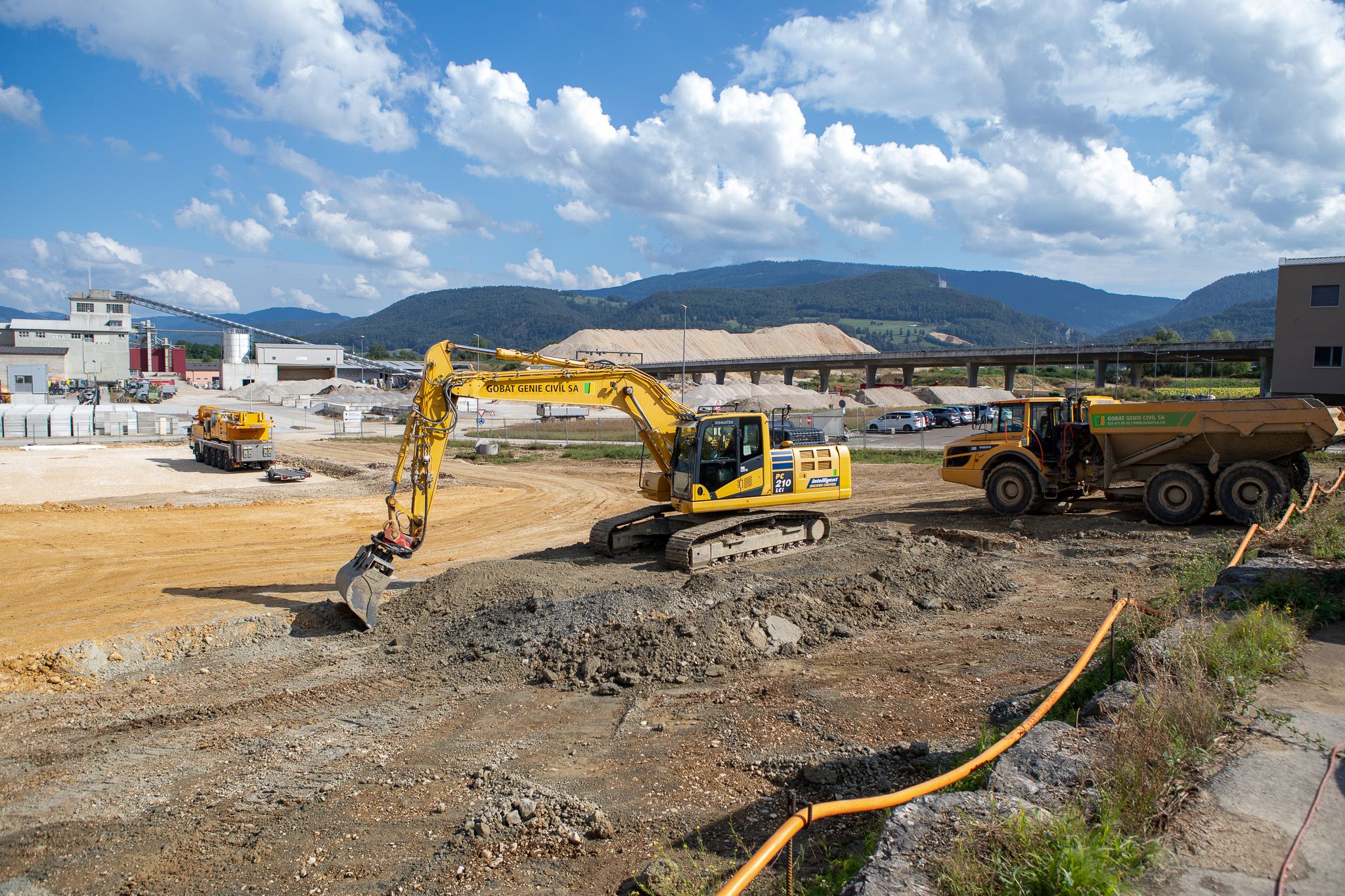Gobat Génie Civil SA, <br />
le savoir-faire jurassien