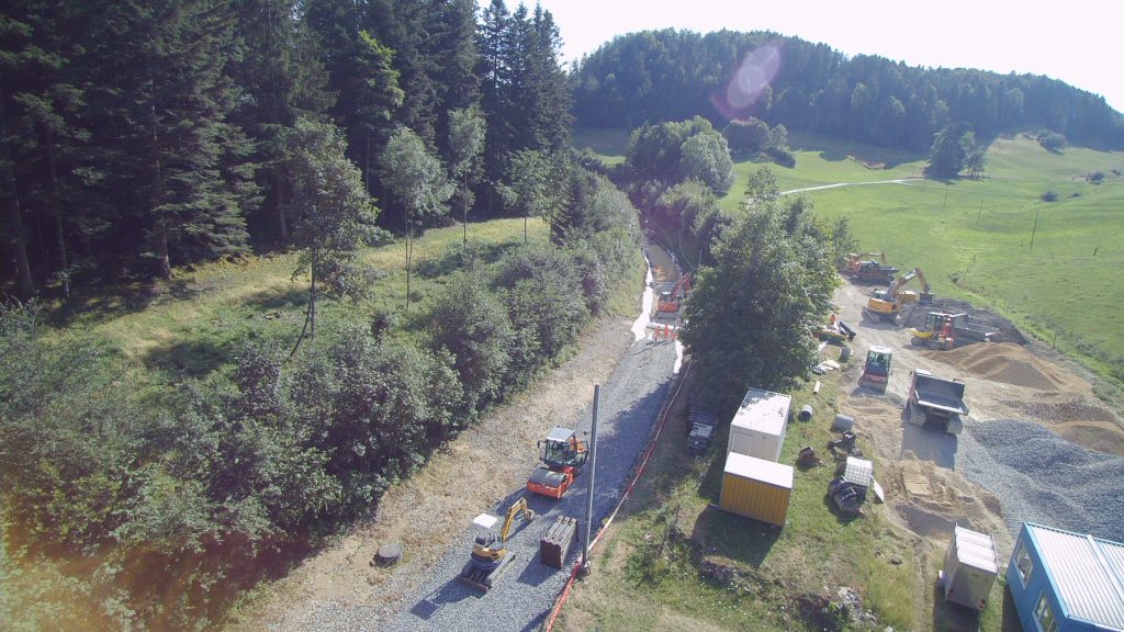 St-Brais – renouvellement de la voie Bollement / Fondeval