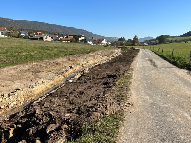 Develier – protection contre les crues – Betteratte amont