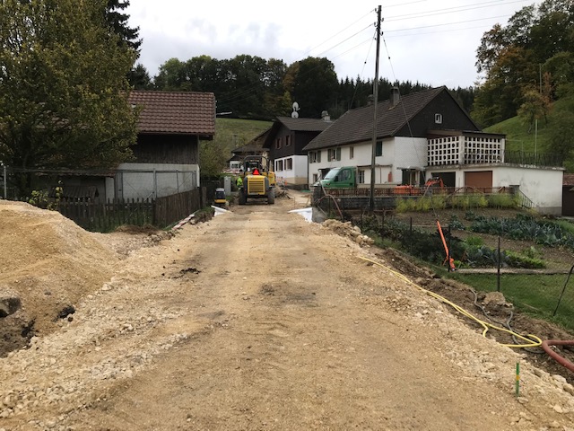 Charmoille quartier de la Toulière