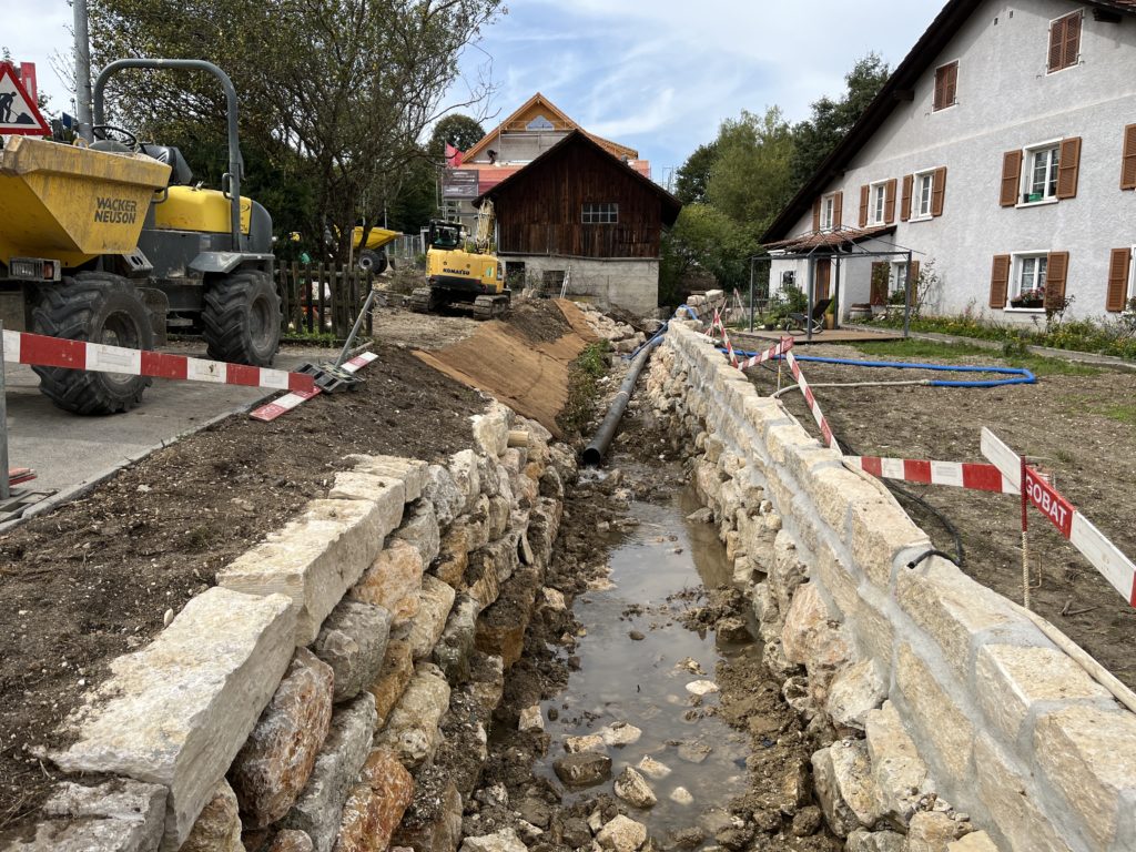 Develier – protection contre les crues